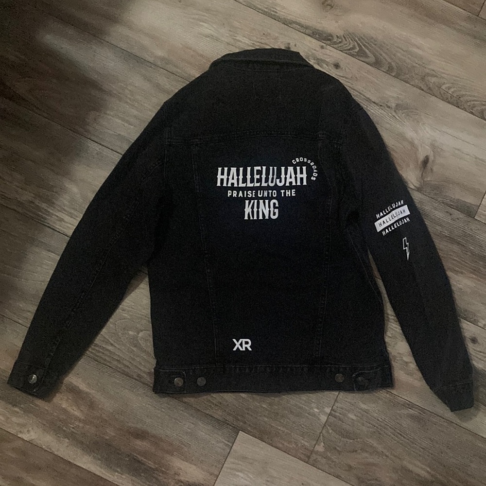 Threadfast Apparel Black Crossroads Hallelujah Pr… - image 1